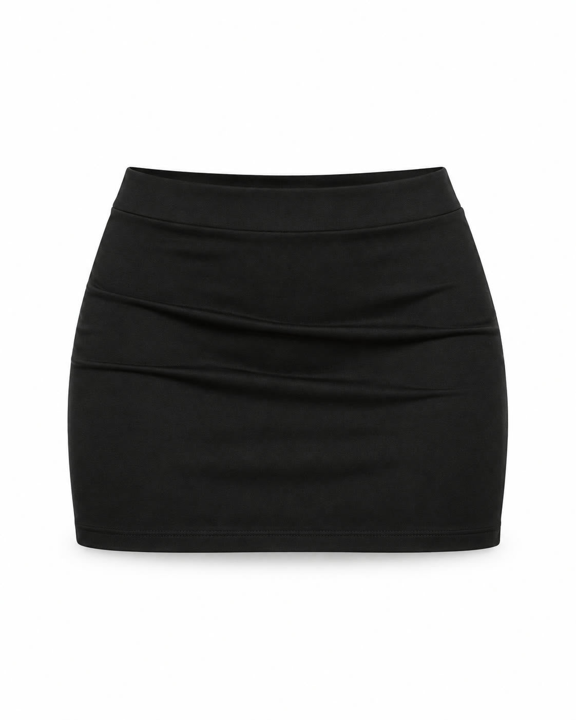 Black Mini Skirt, front
