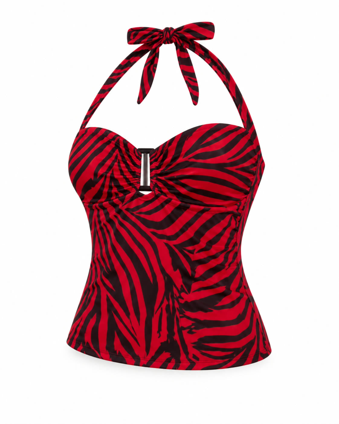Blood Stripe Halter Top, angled